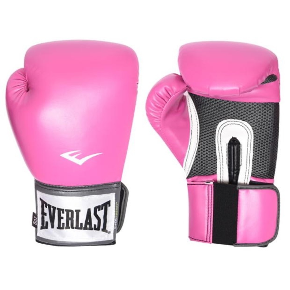 Everlast 12 Oz. Pink Pro Style Boxing Gloves
